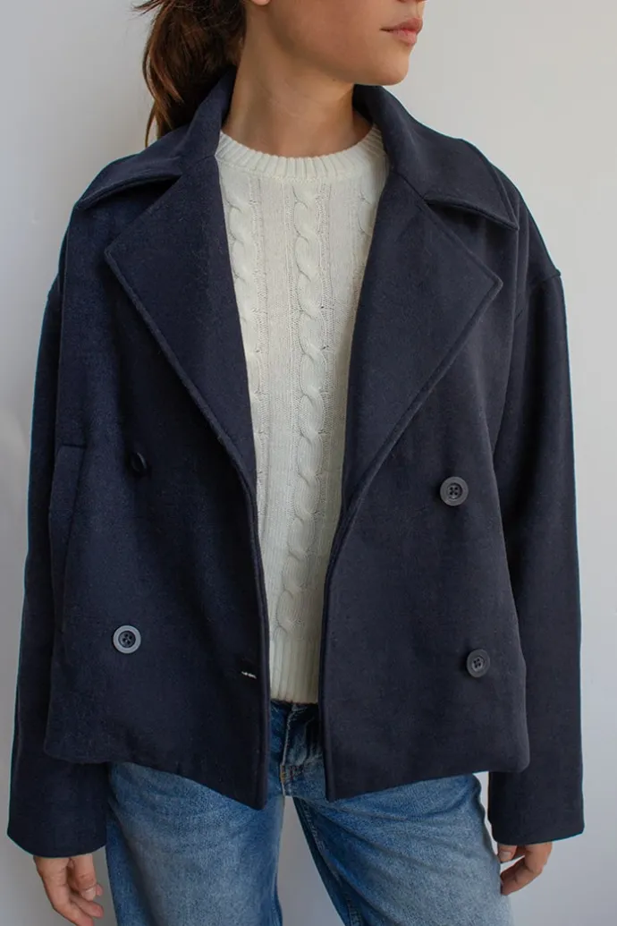 Donna Subdued Cappotto doppiopetto
