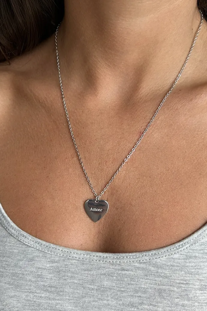 Donna Subdued Collana cuore Amore