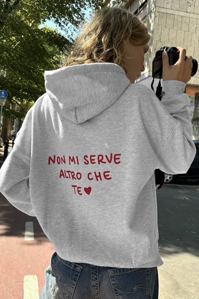 Donna Subdued Felpa Non mi serve altro
