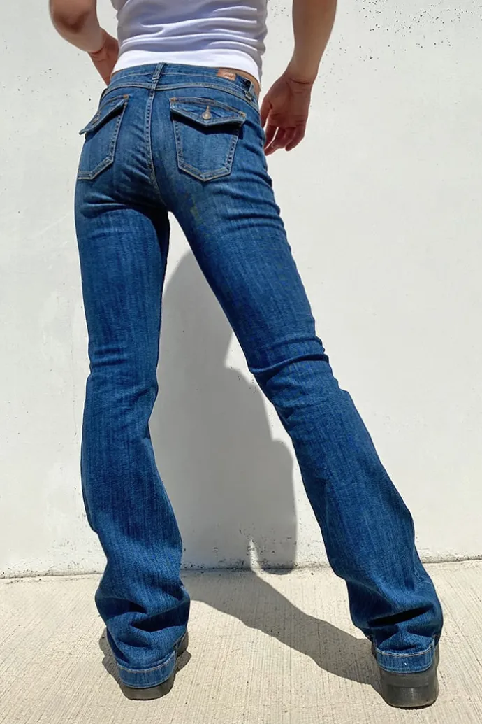 Donna Subdued Jeans flare low waist
