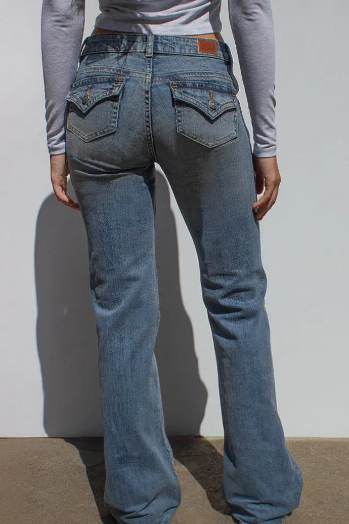 jeans_flare_low_waist_2.webp Donna Subdued Jeans flare low waist