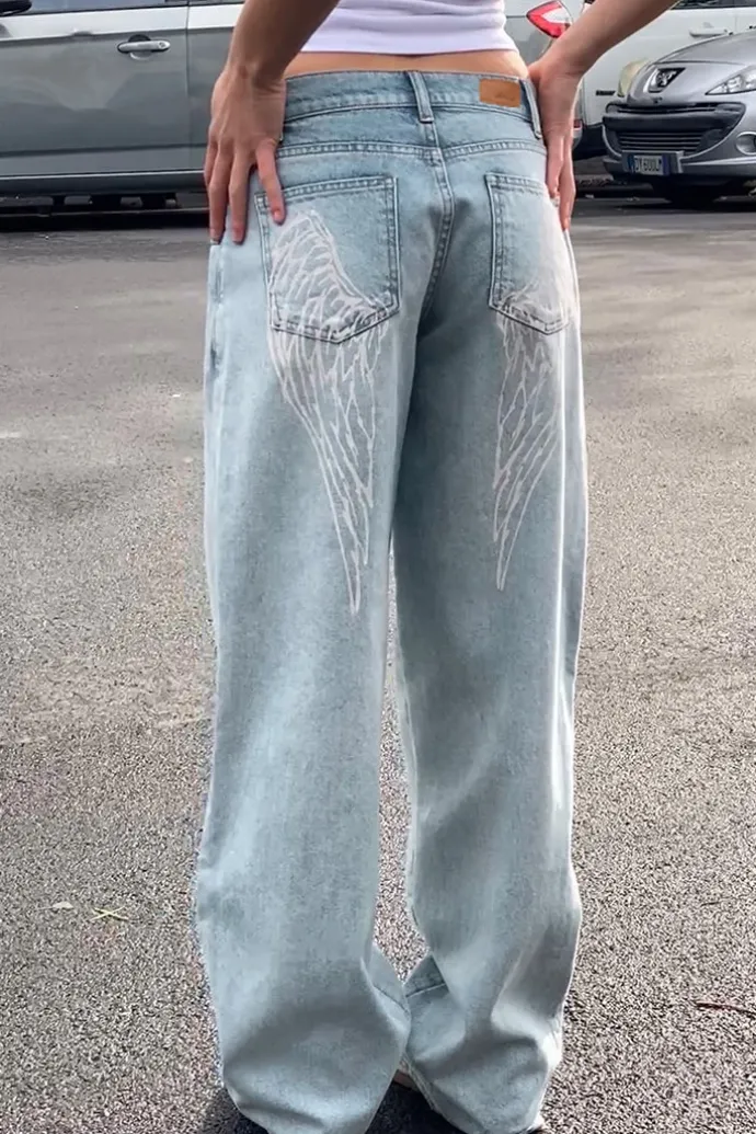 Donna Subdued Jeans Wings