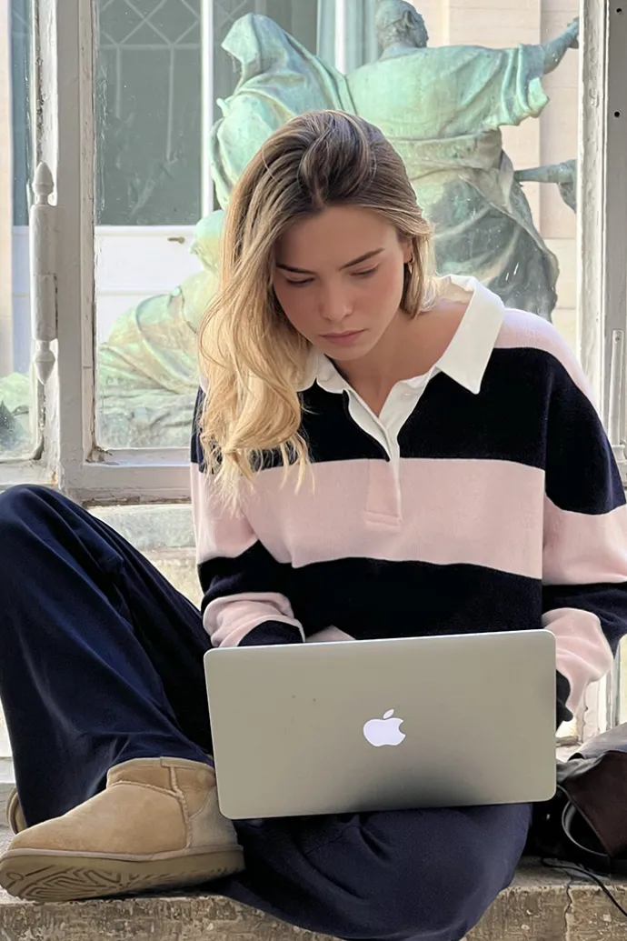 Donna Subdued Maglione a polo