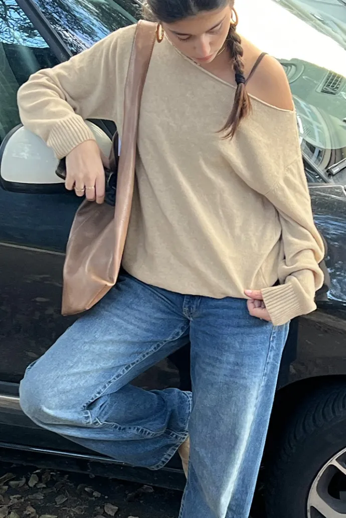Donna Subdued Maglione barchetta