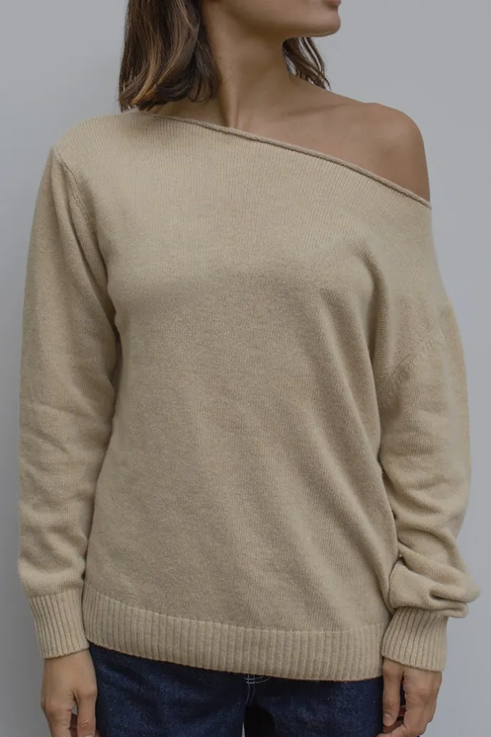 Donna Subdued Maglione barchetta
