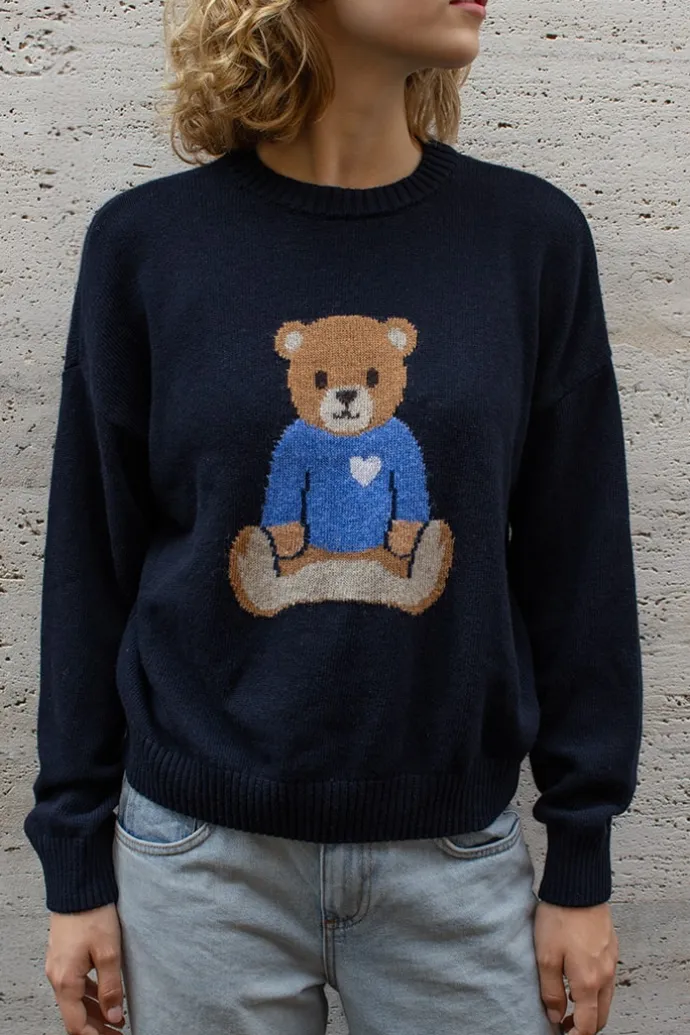 Donna Subdued Maglione Orso