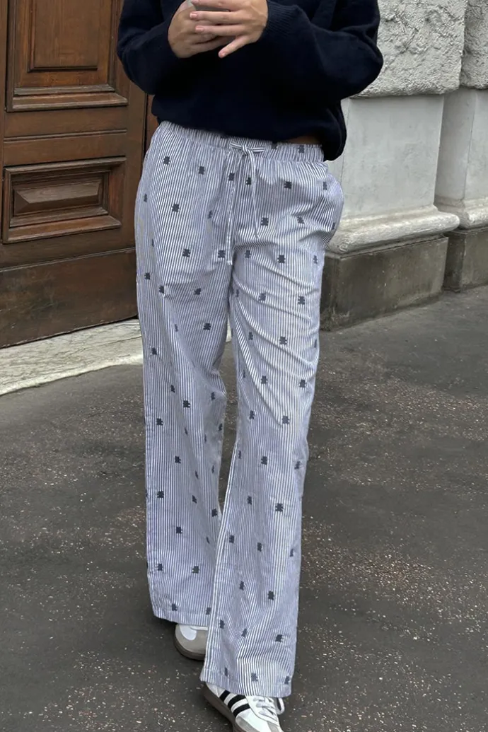 Donna Subdued Pantaloni con orsi wide-leg