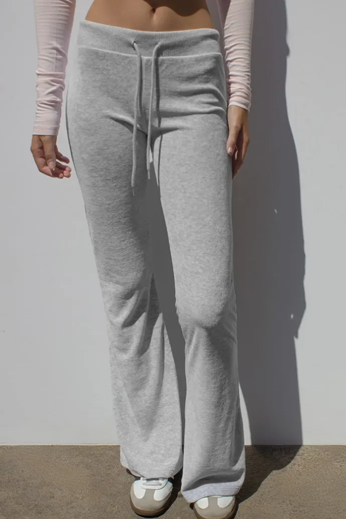 Donna Subdued Pantaloni flare ciniglia