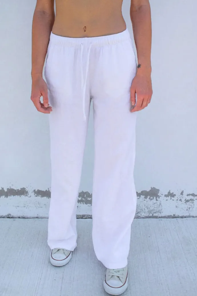 Donna Subdued Pantaloni wide leg con coulisse