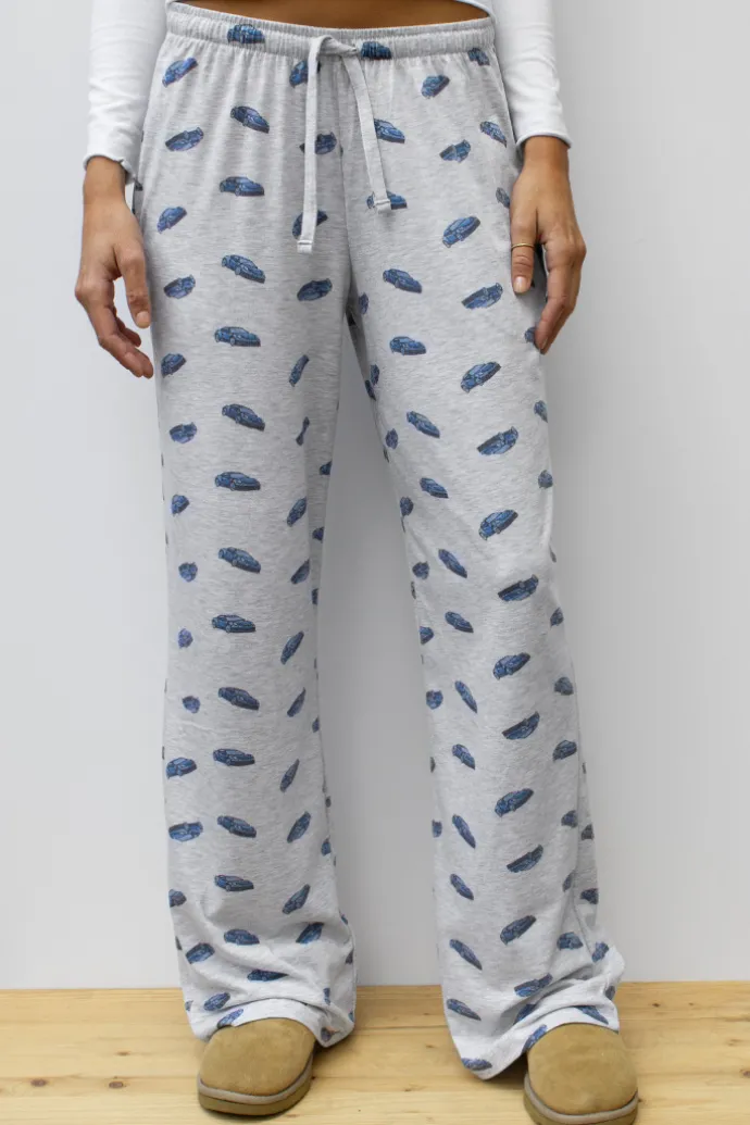 Donna Subdued Pantaloni wide-leg con coulisse con Cars