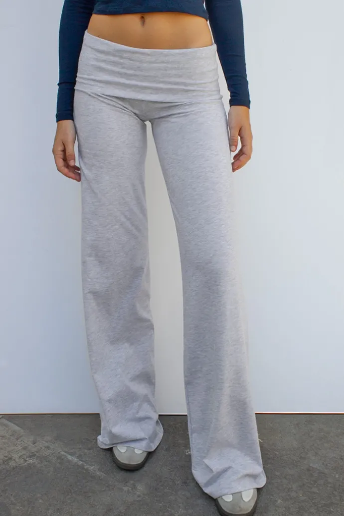 Donna Subdued Pantaloni Wide-leg con risvolto