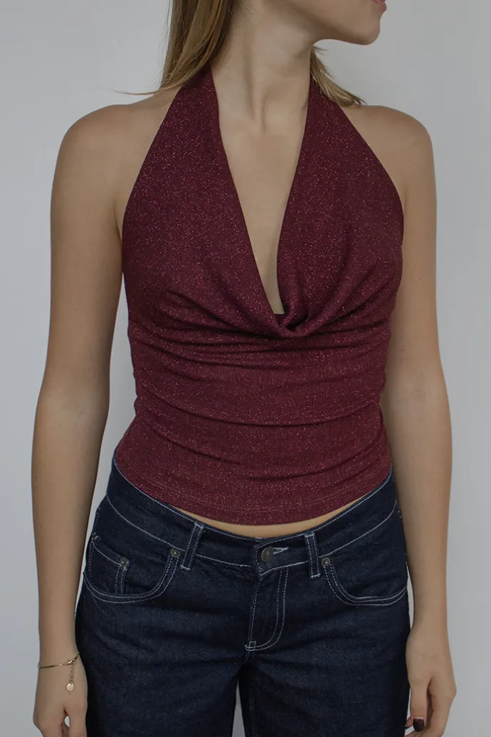 Donna Subdued Top anello