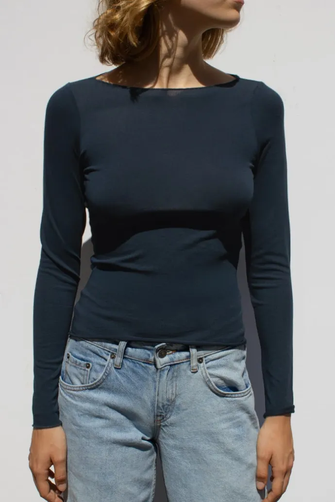 Donna Subdued T-shirt barchetta