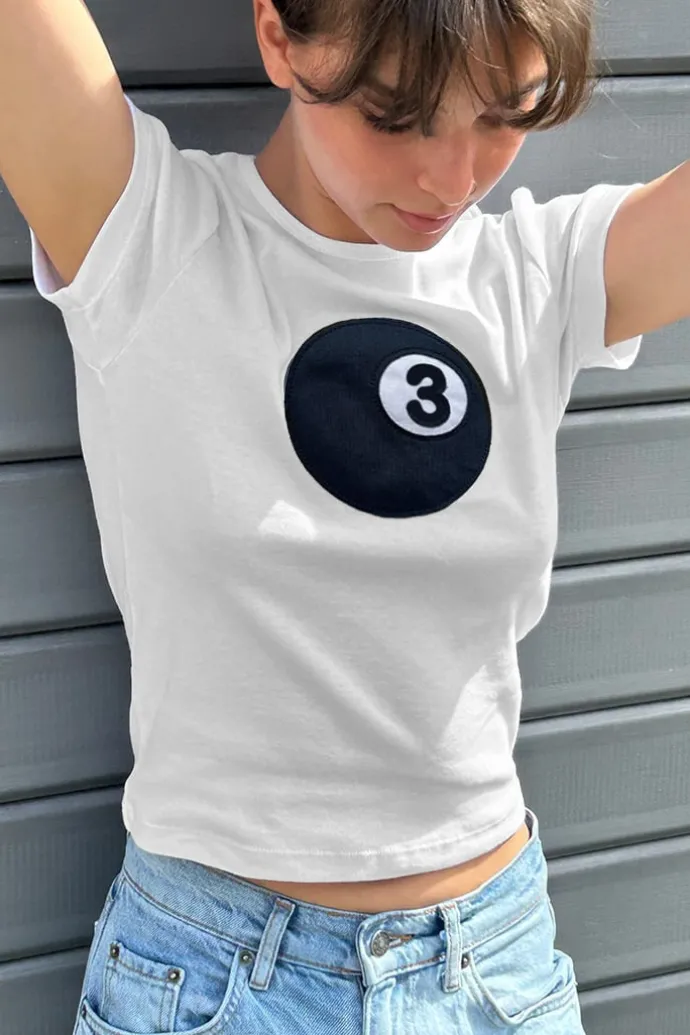 Donna Subdued T-shirt Biliard Ball