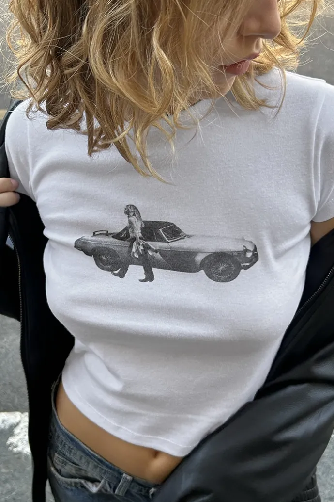 Donna Subdued T-shirt Car girl