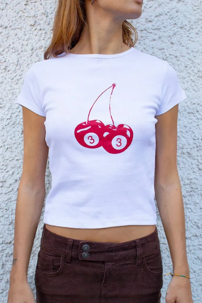 Donna Subdued T-shirt Cherry