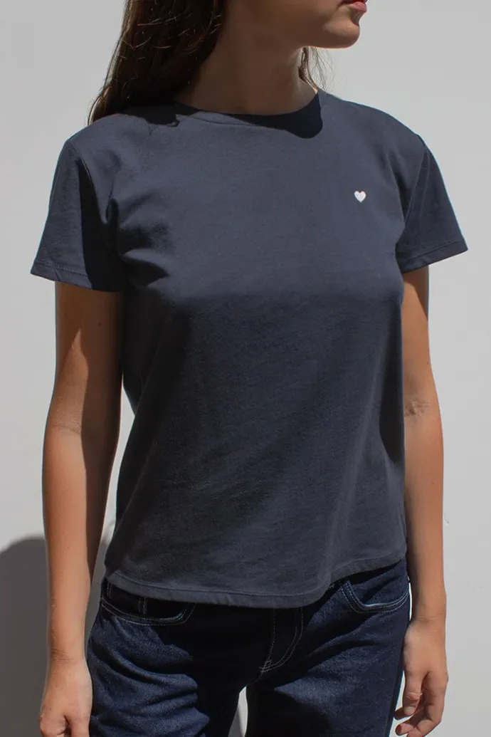 Donna Subdued T-shirt Cuore