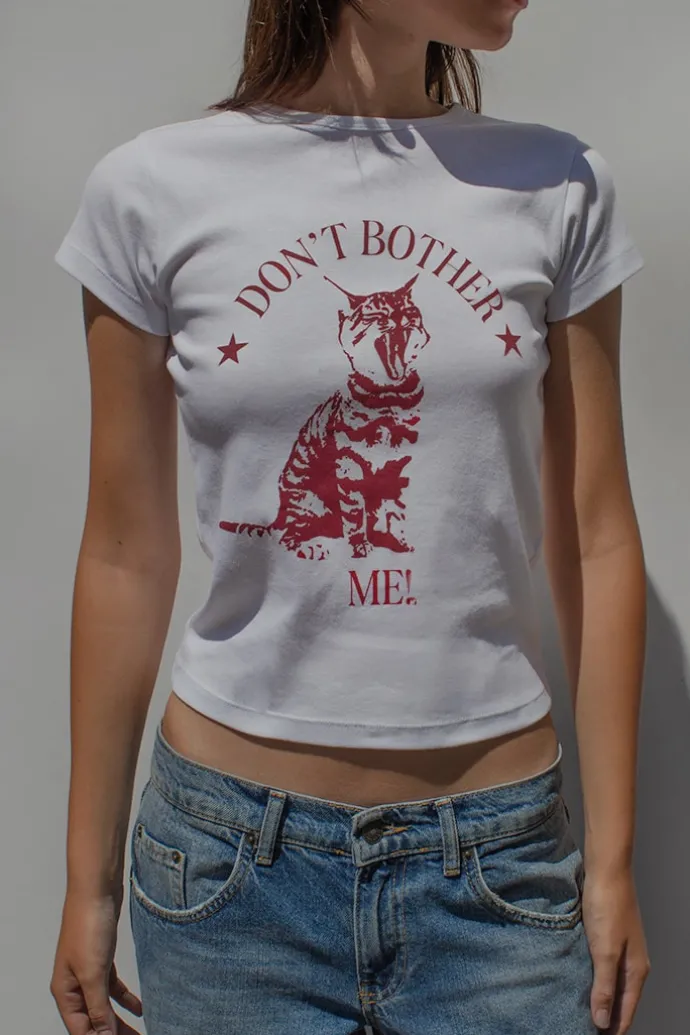 Donna Subdued T-shirt Don't bother me
