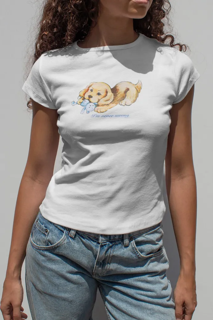 Donna Subdued T-shirt I'm never