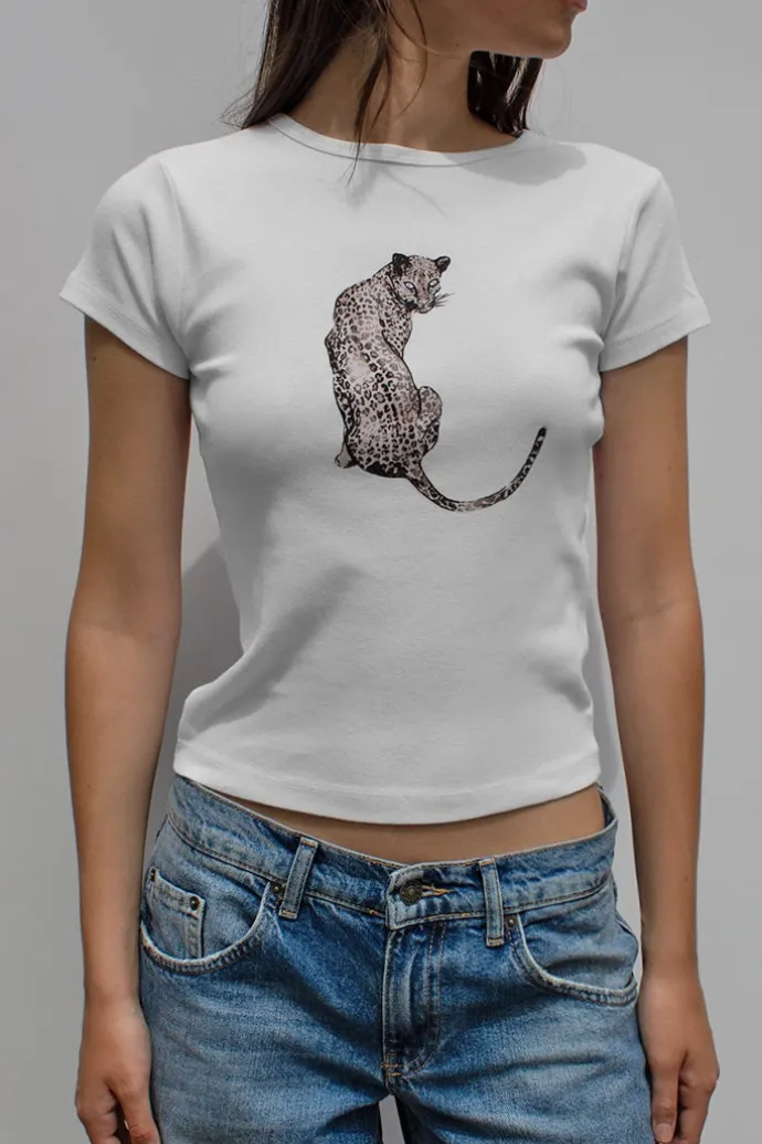 Donna Subdued T-shirt Leopard
