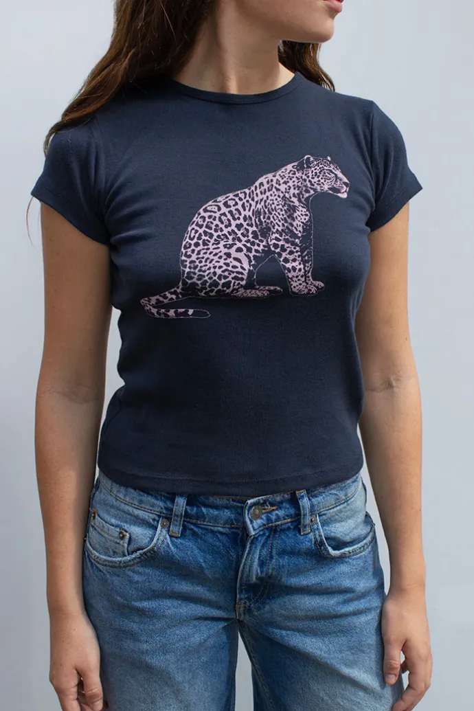 Donna Subdued T-shirt Leopardo