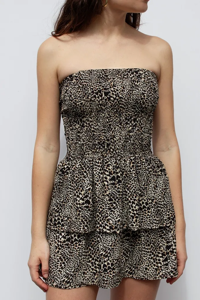 Donna Subdued Vestito fili elastici